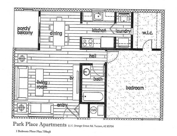 Suite A Floorplan